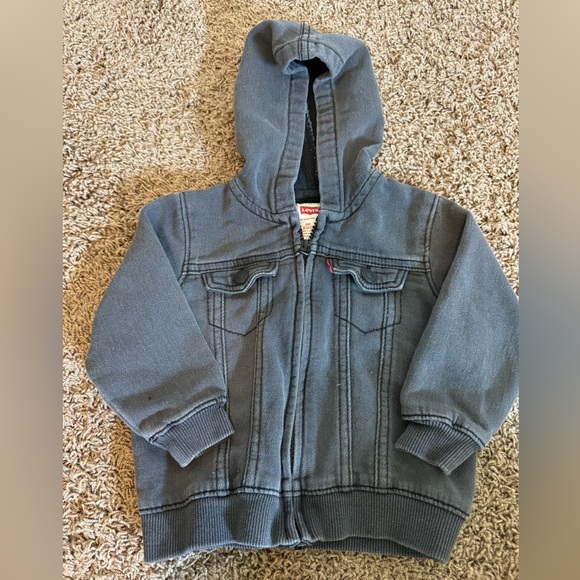 Levi’s INDIGO KNIT HOODIE SWEATSHIRT BABY
BOYS - Picture 2 of 5